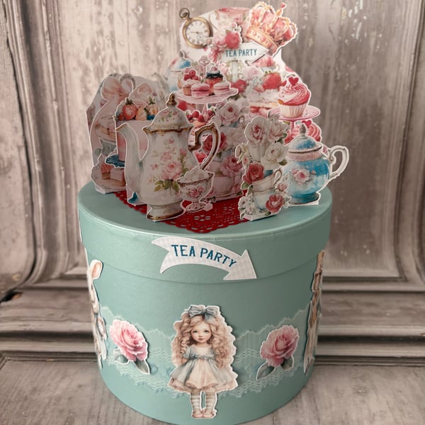 Stationery Box - A Most Curious Tea Party PB13 - 0012