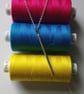 Sewing Needle Pendant Necklace - Sterling Silver - Image 3