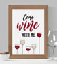 Come Wine With Me Print - Image 4