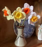 Crochet narcissus, crochet daffodils, handmade flowers - Image 10