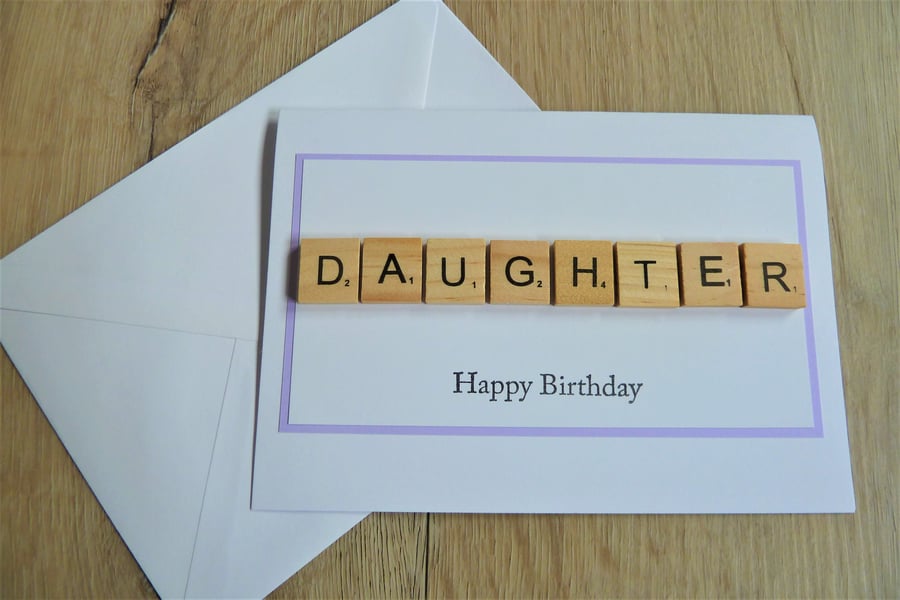 daughter birthday card