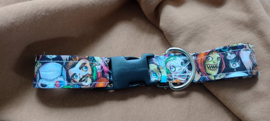 Cartoon Suicide squad dog collar