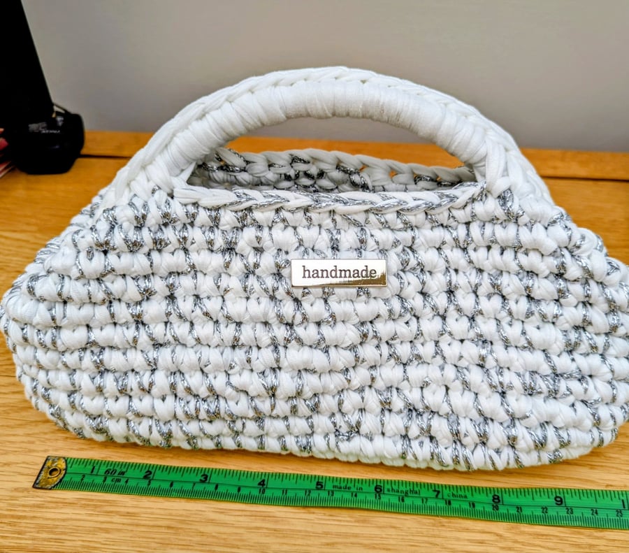Handmade crochet bag 