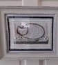 The Happy Curled Up Wire Cat. A Handmade Art Picture. Purfect for Cat Lovers!!! - Image 1