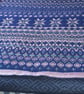 Hand crocheted mosaic style blanket