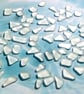 Tumbled Frosted Glass - Mixed Sizes - Various Amounts - Clear Sea Glass - Image 5