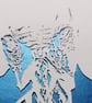 Ood - Doctor Who - handcut framed paper art - Image 3