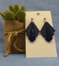 Fan Shaped Art Deco Earrings - Image 3