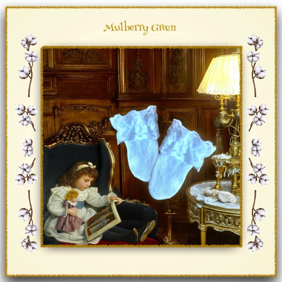 Frilly White Ankle Socks