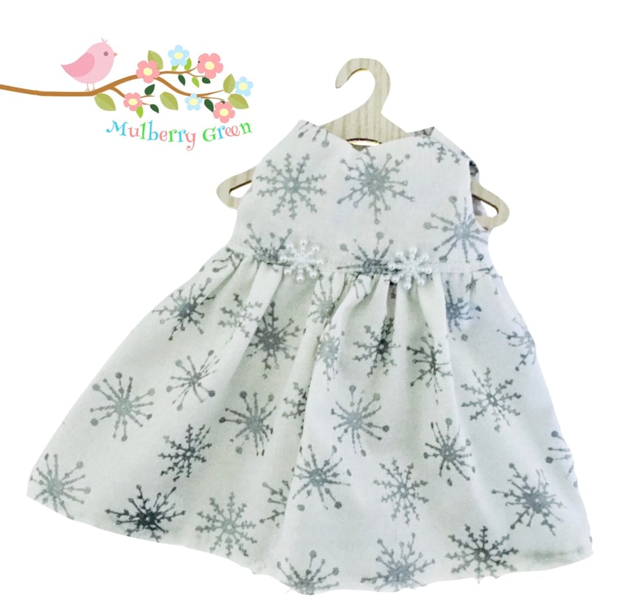 SALE ITEM  - Silver Sparkle Dress