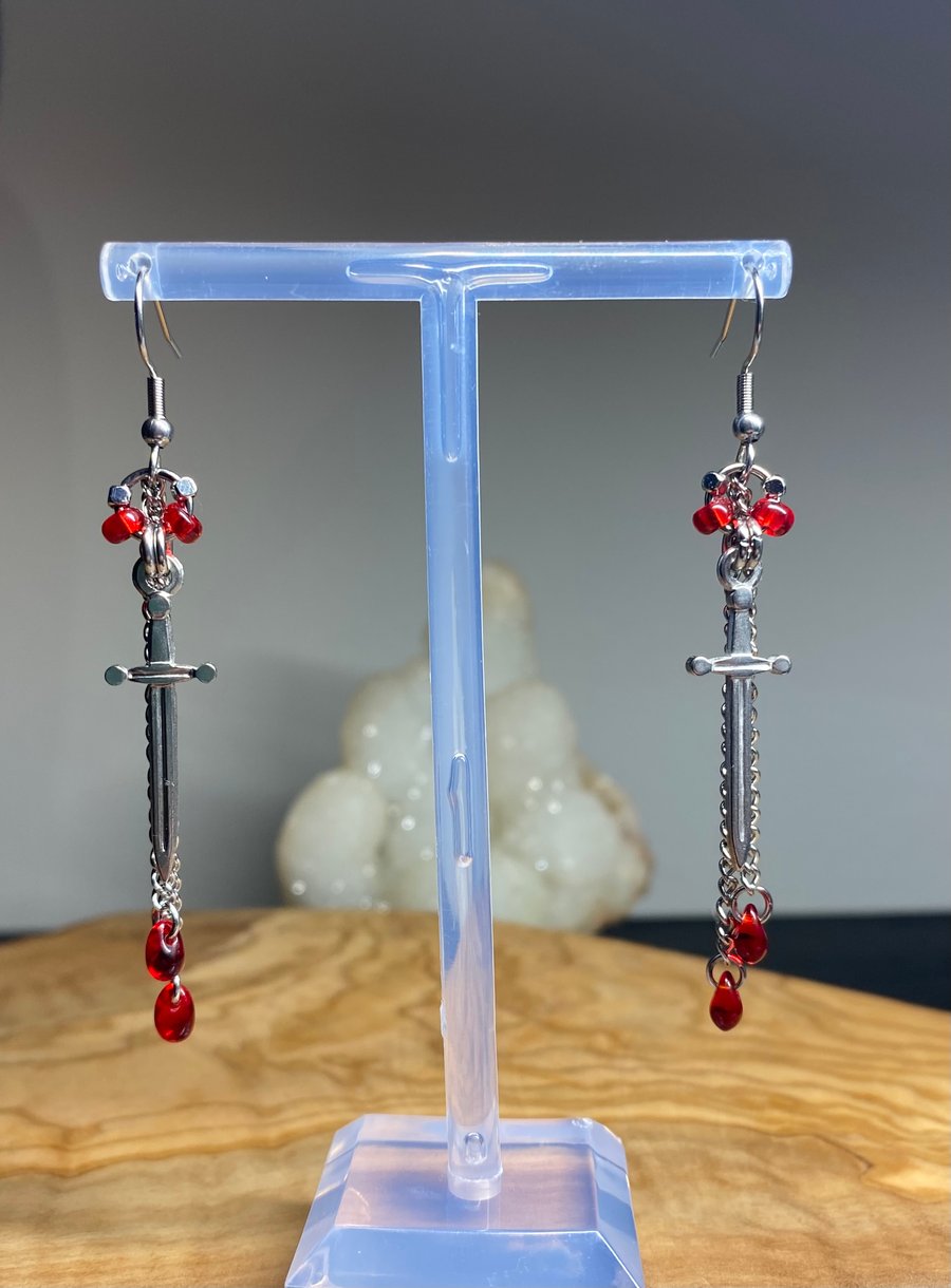 Marianne - Sword Earrings 