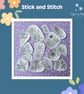 Stick and Stitch Wildflowers Embroidery Designs - Image 1