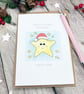 Christmas Star Card - Christmas Greetings Card - Personalised - You’re a Star - Image 7