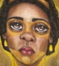 Mellifluous - Original A3 Pop Surrealism Bee Goddess Painting - Image 2