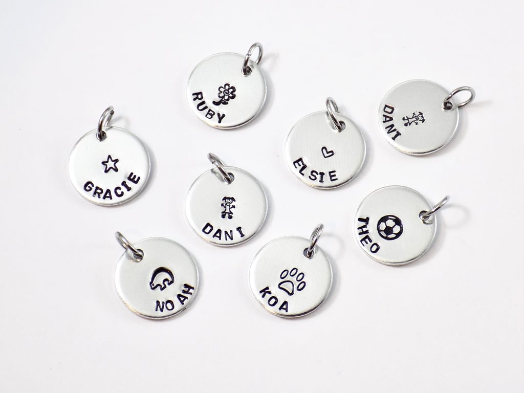 Extra tags for Keyring, Spare Tags for Personalised Keyring, Name Tags