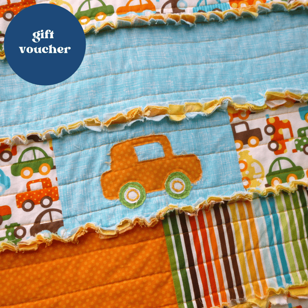 Gift Voucher for children - gifts handmade in gorgeous fabrics