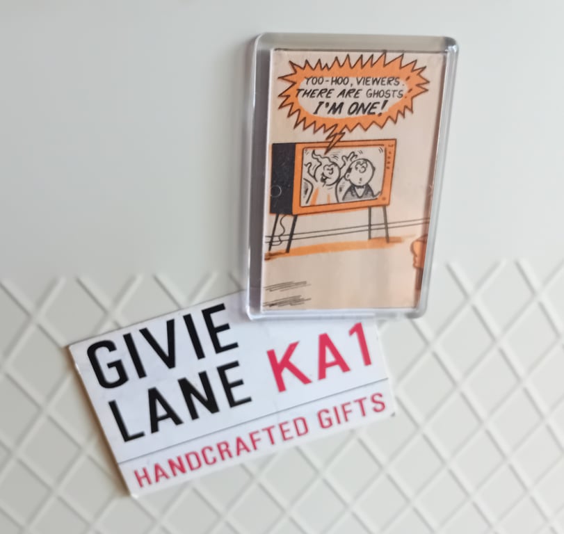 Comic Magnet - Ghost