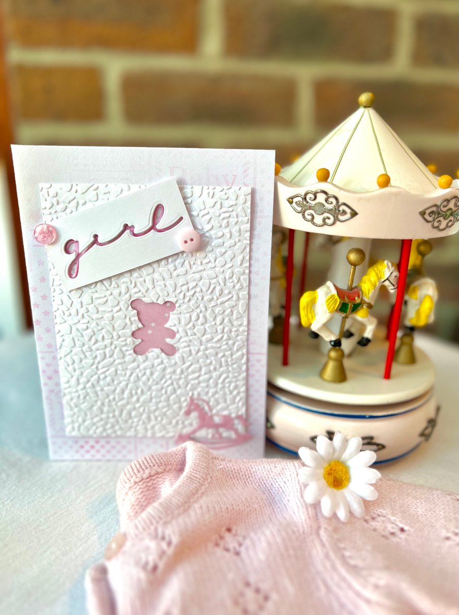‘New Baby Girl’ Card