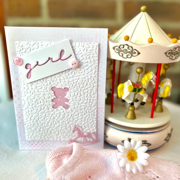 ‘New Baby Girl’ Card