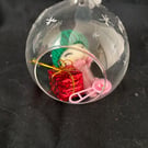 Baby's first Christmas bauble 