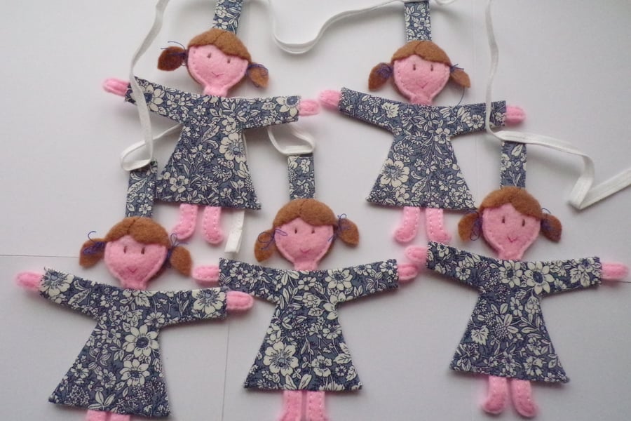 Bunting, Rag Doll Bunting, Nursery Bunting