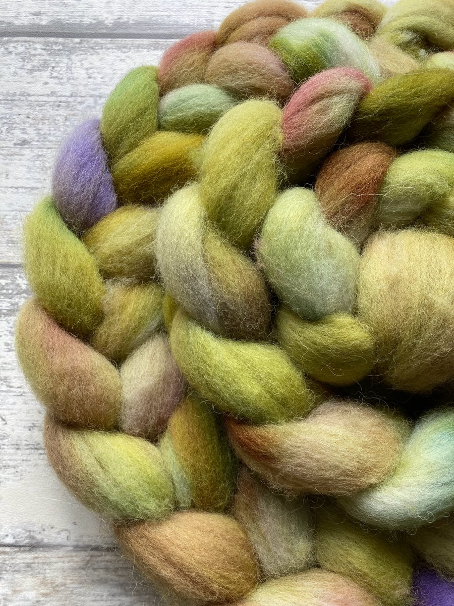 Stricken Lonk spinning fibre 100g Beginner Spinner Meadow