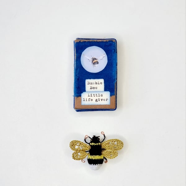 bumble bee brooch