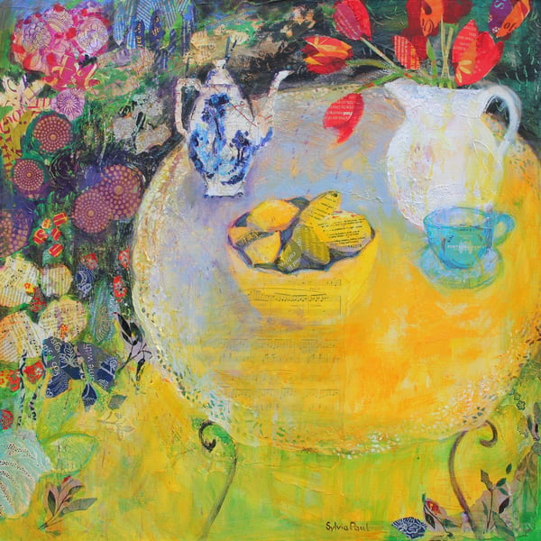 Lemon Tea Fine Art Card
