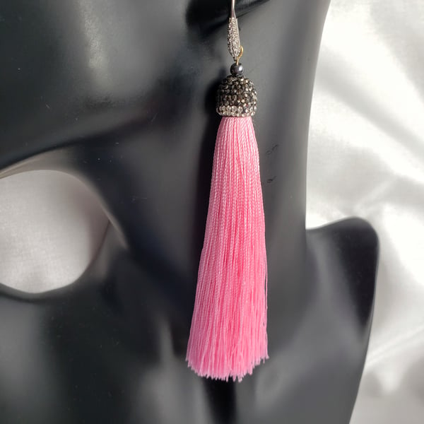 Tassel Earrings Silver Plated Jewellery Dress Party Mother's Day Christmas