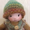 knitted doll - Miss Marmalade