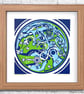 Space Time Linocut - Image 1