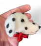 Needle felted dog bauble - Dalmatian - Image 7