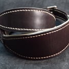 Handmade Padded Leather Dog Collar – UK Made, Greyhound, Lurcher, Whippet