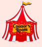 Personalised Circus Name Sign Kids Bedroom Door Sign