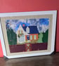 Patchwork painting  "Autumn" - Image 1