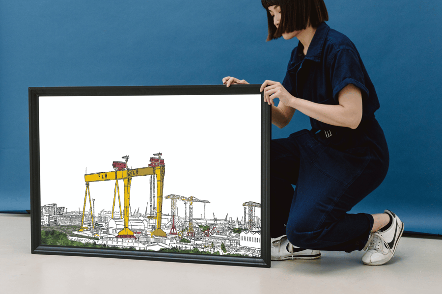 Harland & Wolff Fine Art Giclée Print 