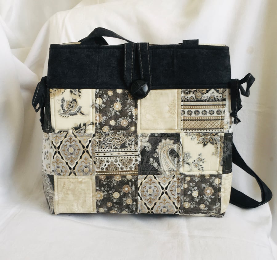 Stunning Large Tote Style Bag, Crossbody Bag, Shoulder Bag, Unique Gift Idea.