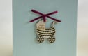 Greeting cards with detachable decorations