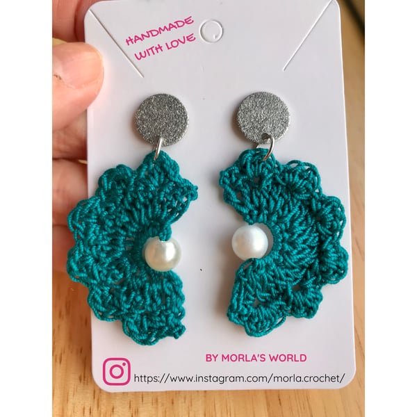 Turquoise handmade earrings