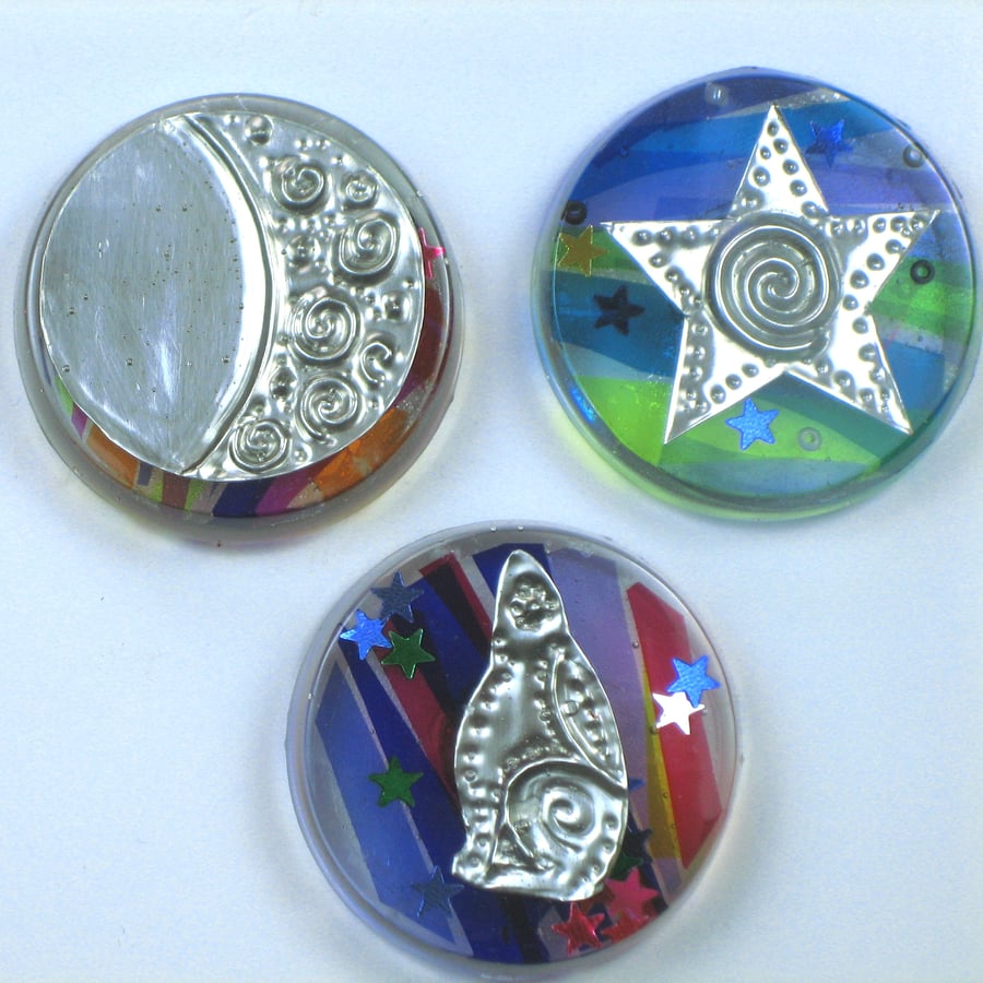 Sale! Magnets Gift Set, Moon Gazing Hare