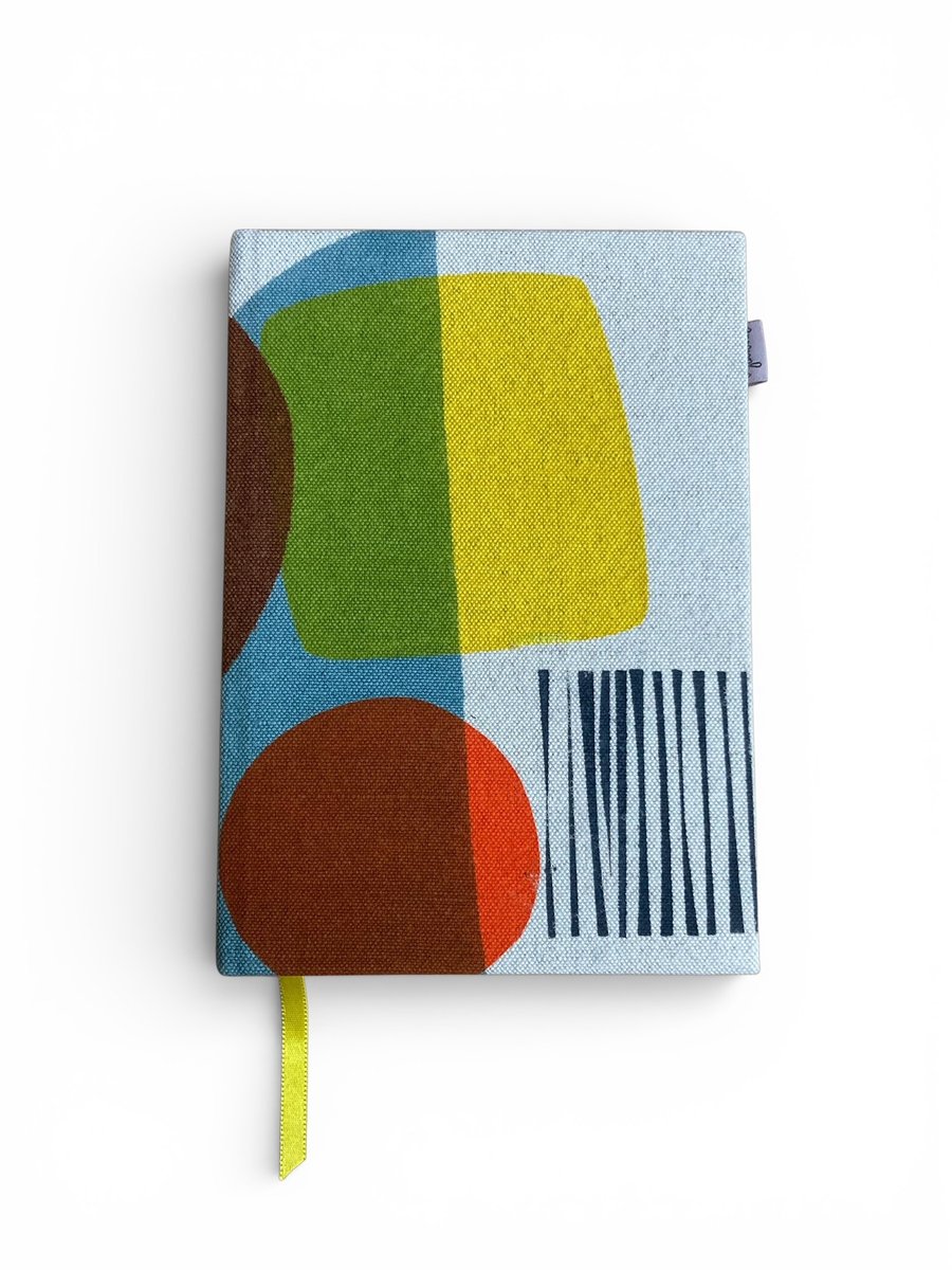 Perfectly Imperfect. A5 Sketchbook - Hand printed - Hand bound