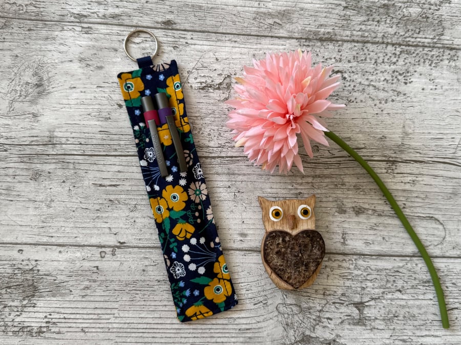 Floral Print Lanyard Pen Holder Teacher Pen Holder Nurse Pen Holder Hands Free P