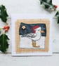 Seagull Christmas Card - Image 1