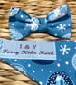 Small Dog Bandana & Bow Set.  Neck Size Small. 10 to 12 inches. 26 to 31 cm. - Image 7