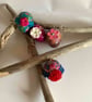 4 Easter hand decorated wooden eggs - Image 4