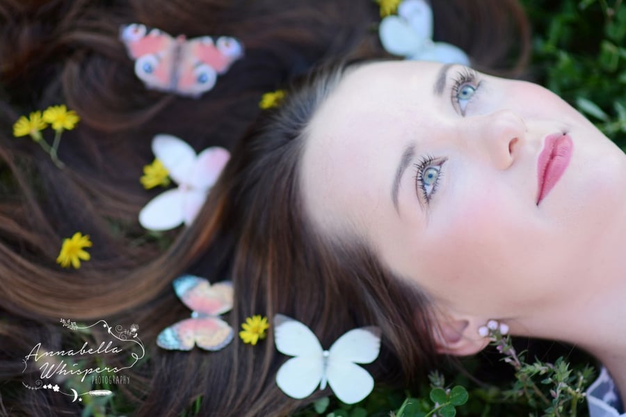 Handcut Silk Butterfly Hair Clips - Pick & Mix 5