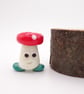 small glass toadstool man - Image 1