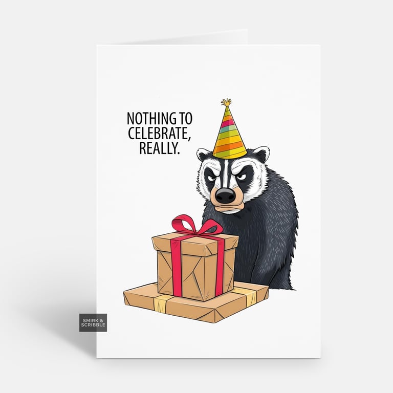 Unique Funny Birthday Card For Him Or Her 