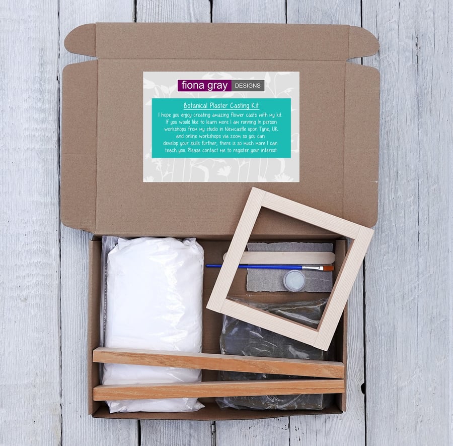 Superior Botanical Plaster Casting Kit