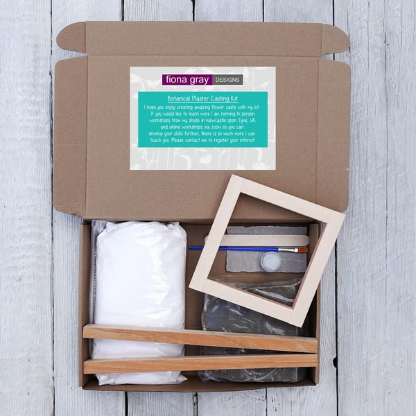 Superior Botanical Plaster Casting Kit